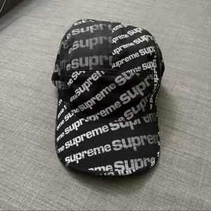 Supreme Radial Camp Cap Black
